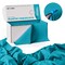 Party Solids 54" x 300' Plastic Table Cover Roll with Slide Cutter – Cut-to-Size Dispenser Box – Makes Up to 36 Disposable 8' Rectangle Tablecloths by Exquisite
